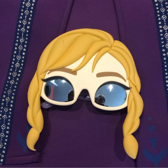 NWT Disney Frozen II Costume Foam Cape w Elsa Mask glasses - Picture 3 of 7